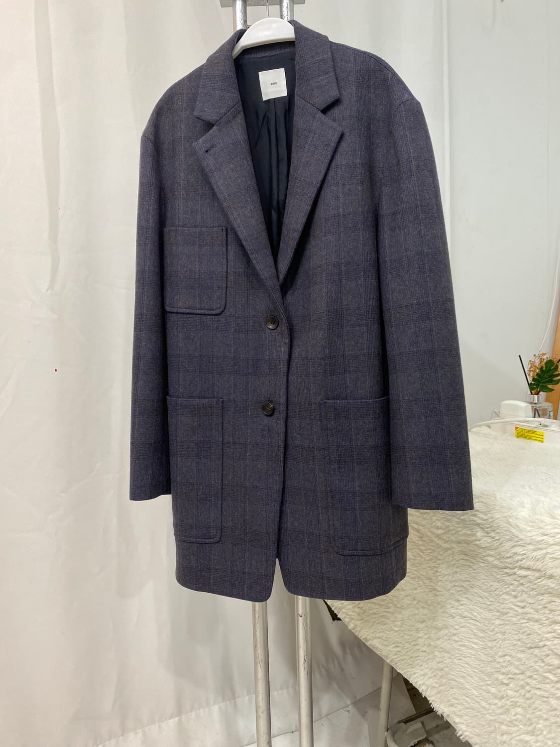 KUHO 체크울자켓 2 상품이미지2