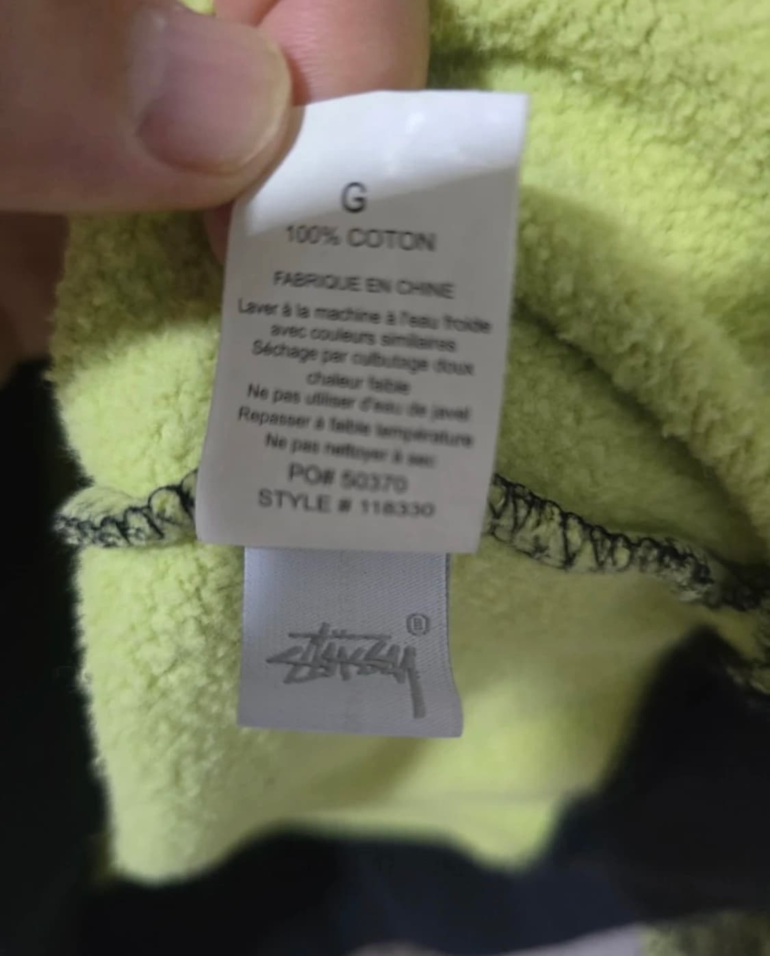 스투시 본즈 풀오버 후드티 L Vintage Bones Hoodie 상품이미지3