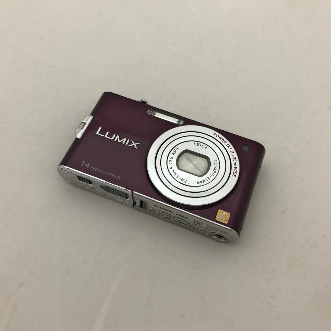 파나소닉 루믹스 Lumix DMC-FX66 빈티지 디카 와인컬러  상품이미지2