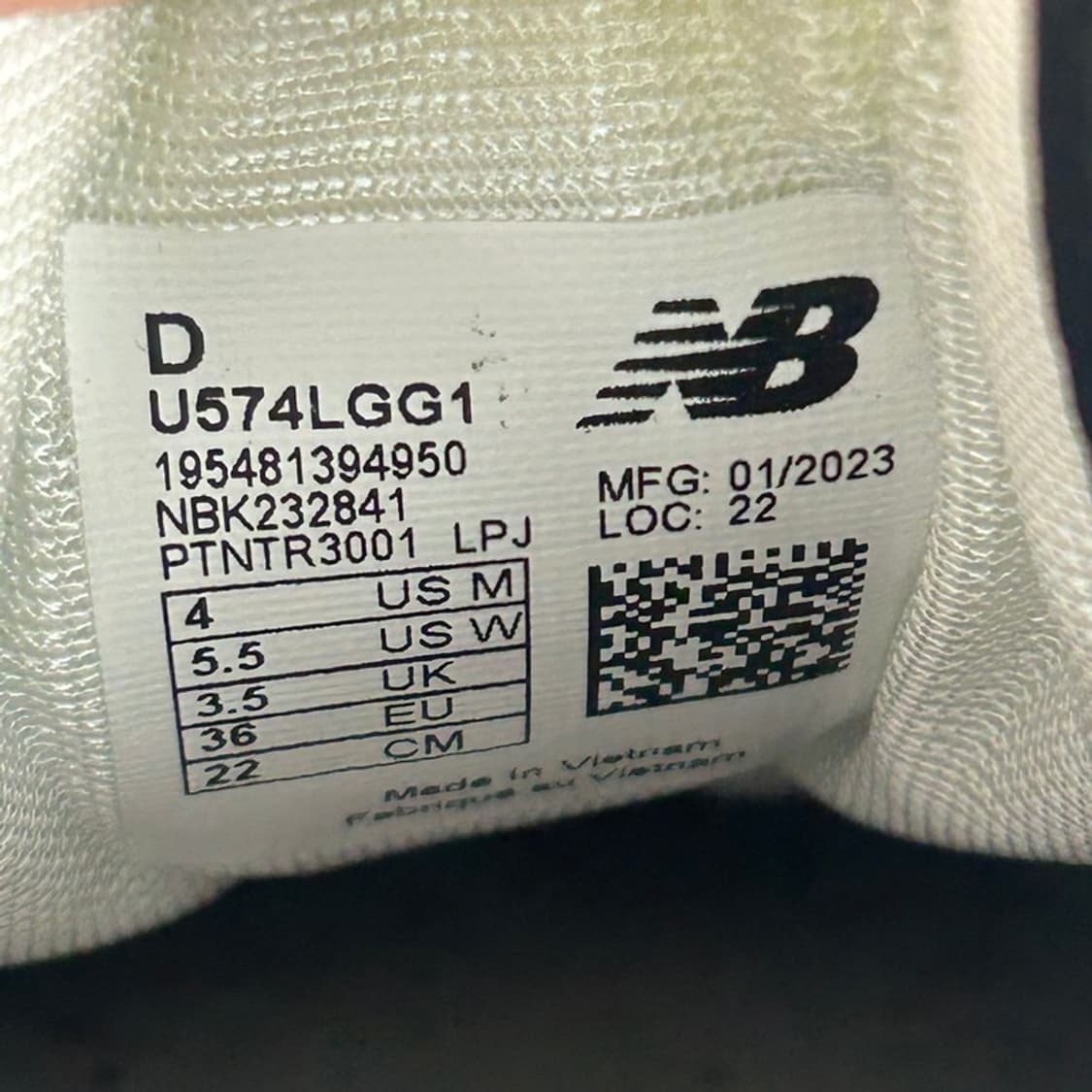 NEW BALANCE 574 레거시 블랙 220 상품이미지8
