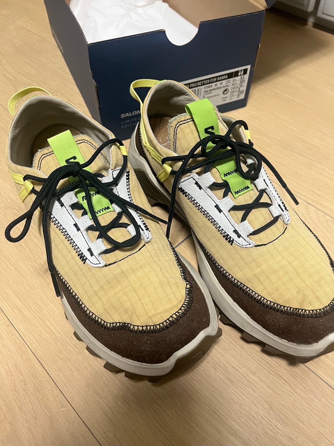 [270] 살로몬 란라 크로스 프로 베러 캐세이 베이지 상품이미지1