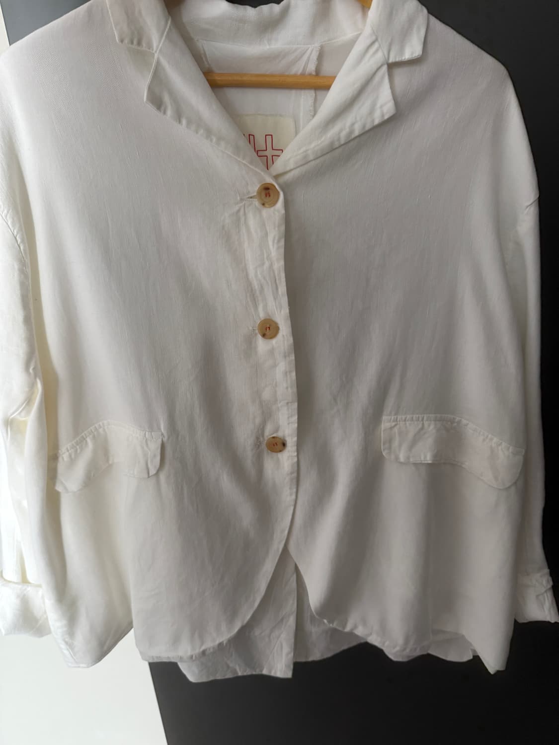 H+ hannoh wessel 화이트 자켓 상품이미지3