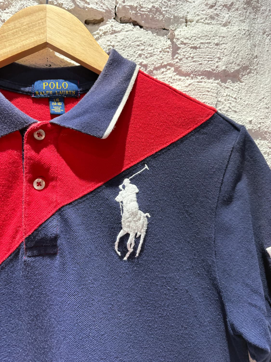 폴로 빅포니 성조기 카라반팔티셔츠 상품이미지4