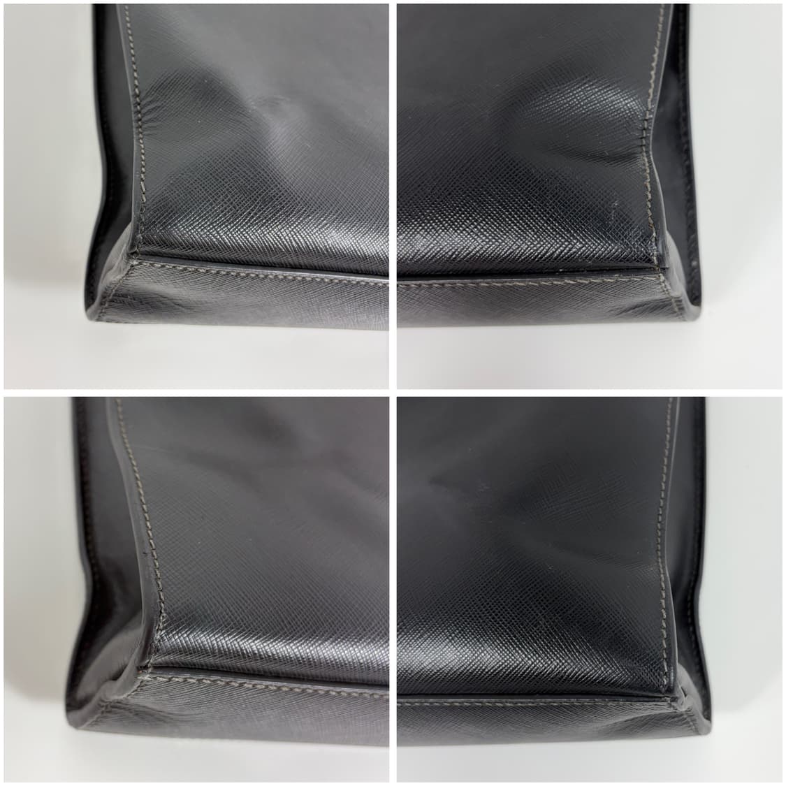 프라다 사피아노 블랙 토트백 상품이미지9