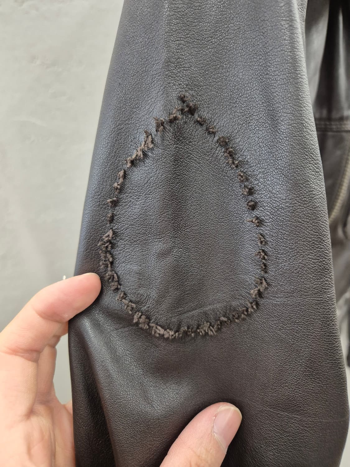 슈퍼드라이 베컴 가죽 자켓 S 상품이미지6