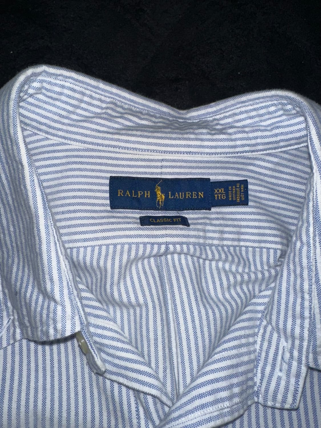 폴로 랄프로렌 스트라이프 셔츠 XXL 상품이미지4