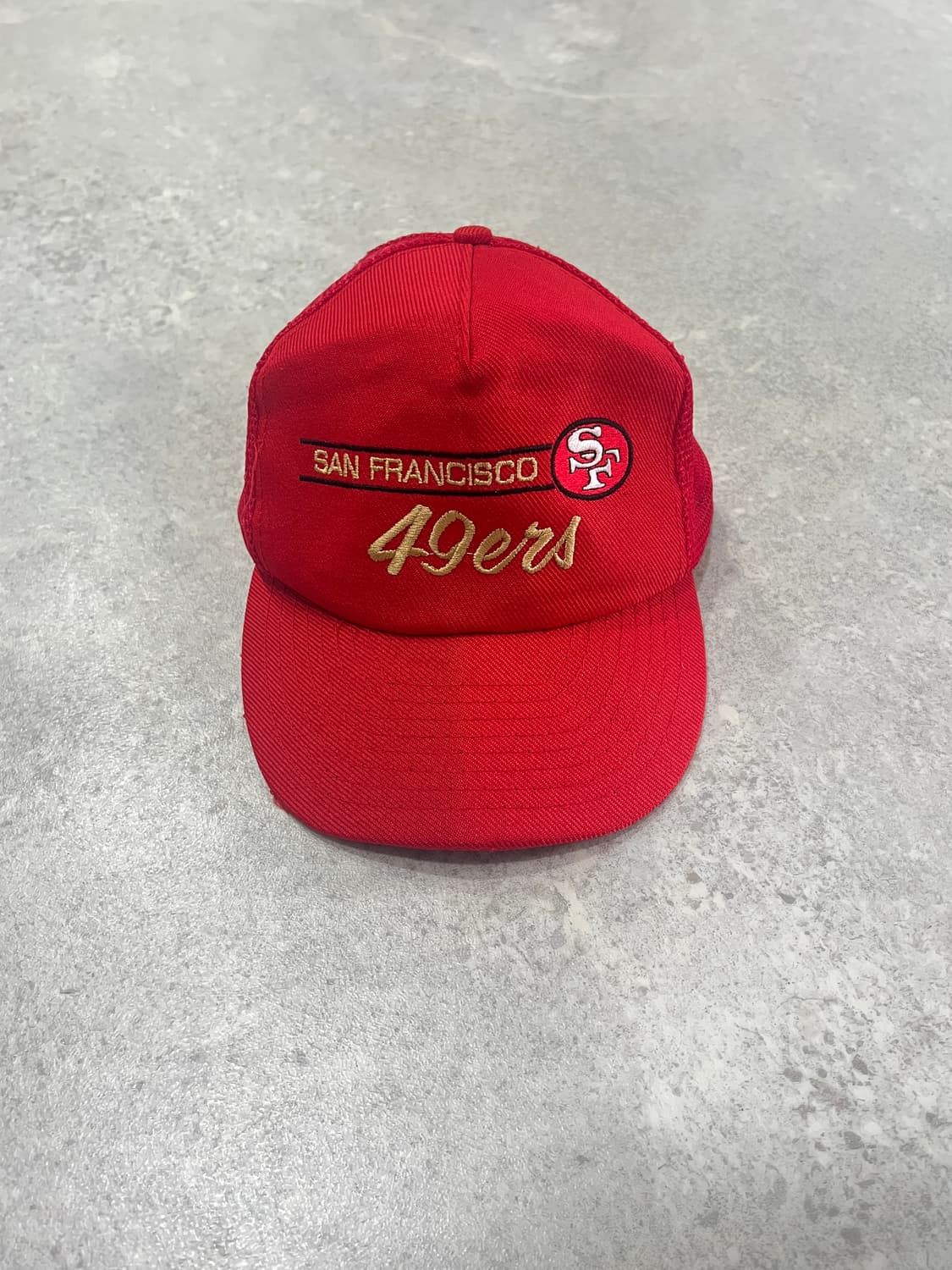 90s San Fransisco 49ers 매쉬 트러커캡 상품이미지1