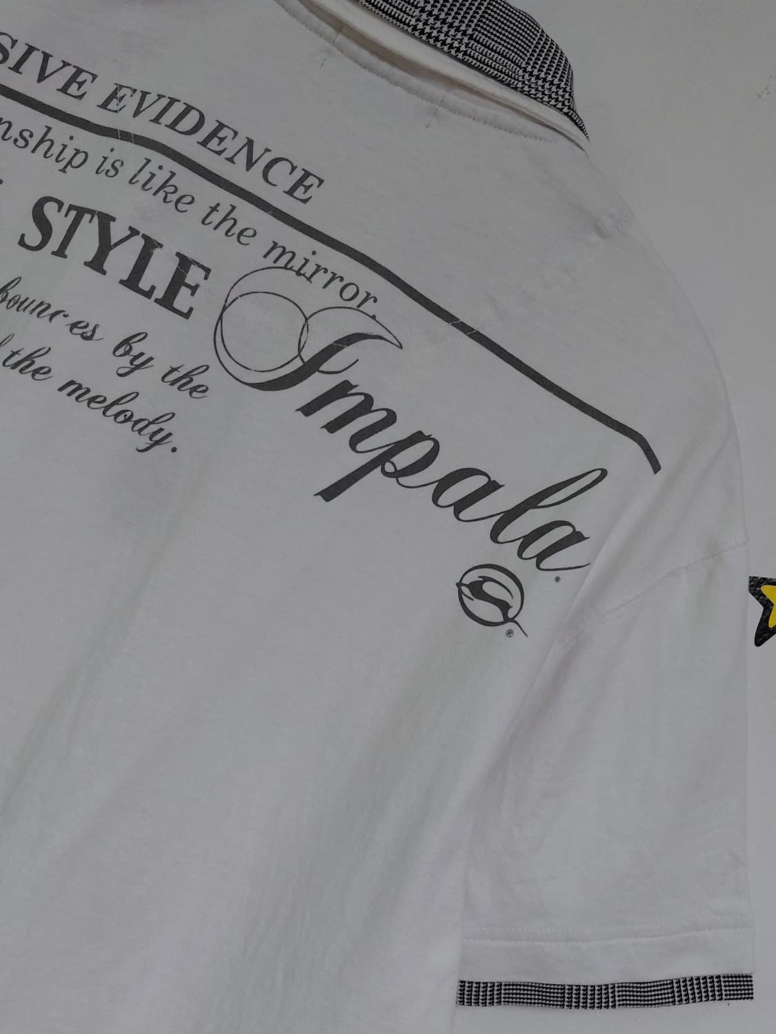 [L] 임팔라(IMPALA) 글렌체크 포인트 카라 반팔 상품이미지5