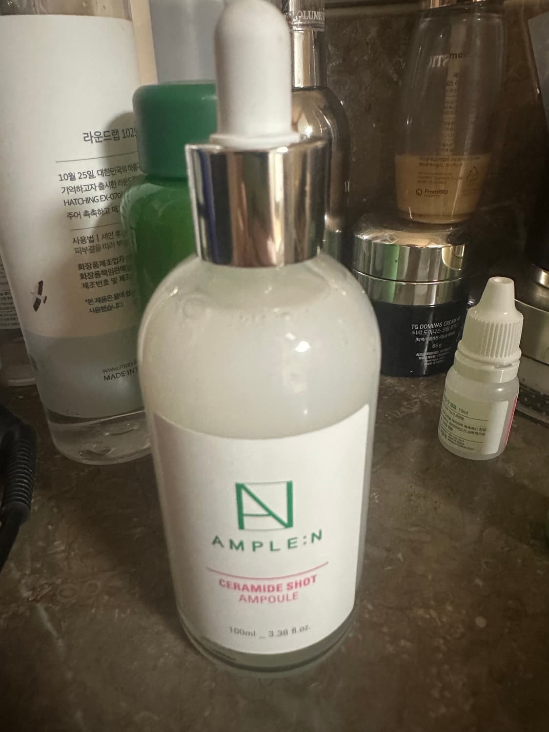 세븐틴 도겸)) 앰플엔 세라마인드샷 화잘먹 보습장벽앰플 100ml 상품이미지2