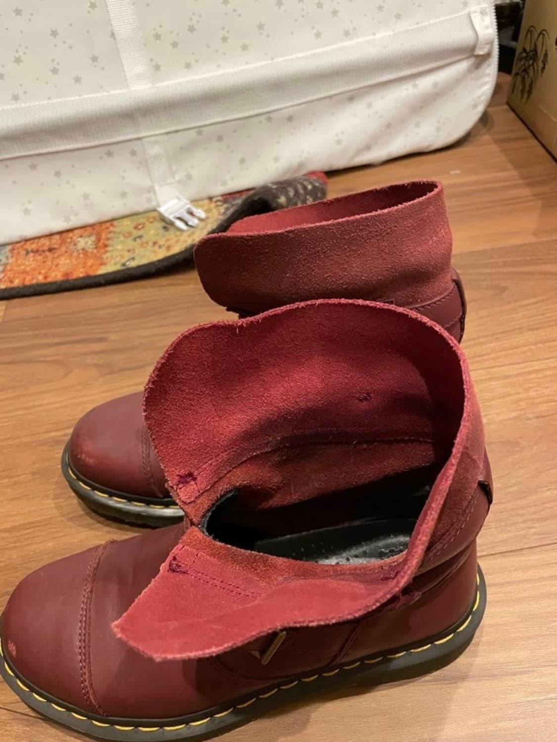 닥터마틴Dr.Martens 슬라우치 부츠 스트랩 부츠 245 상품이미지8