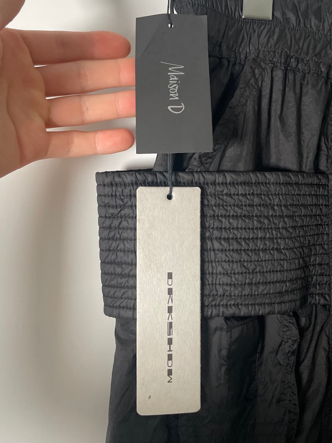 (새상품) 릭오웬스 나일론 그리치 카고 팬츠 (onp.90)   상품이미지5