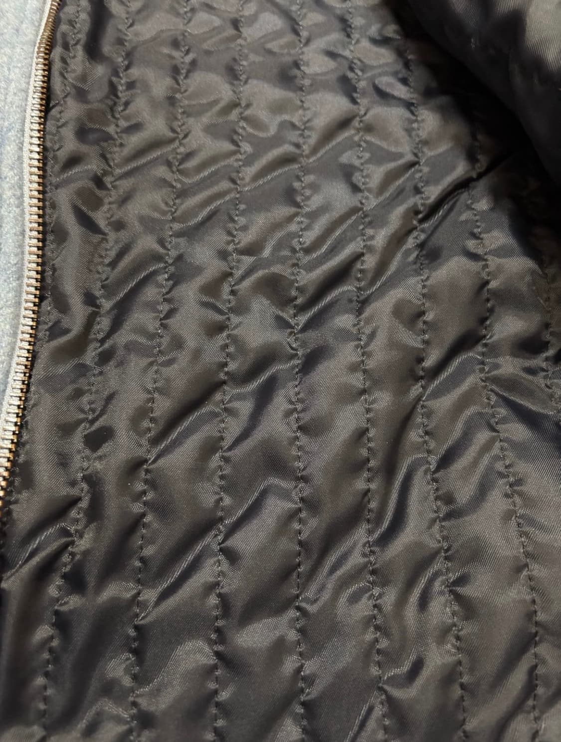 자라 울 자켓 M 하늘색 상품이미지4