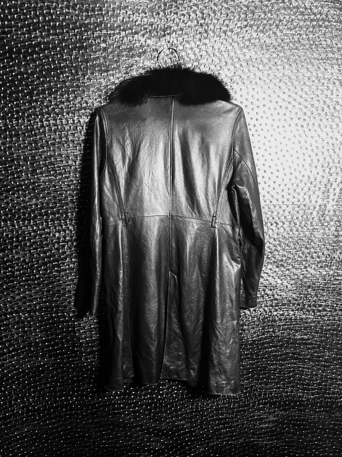 Comme ca du mode 퍼넥 레더코트 상품이미지2