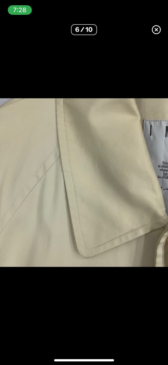 90‘s 요지야마모토 아카이브 트렌치코트 상품이미지6