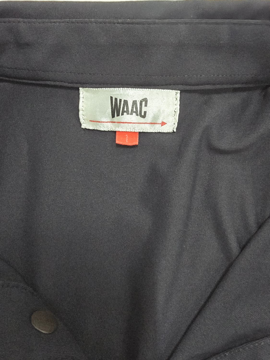 WAAC 블랙 반팔 폴로티셔츠 상품이미지6