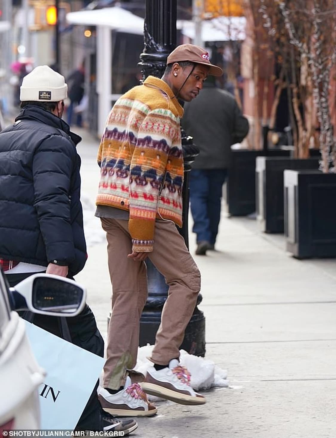 Lanvin 커브 레이스업 스니커즈 43 상품이미지9