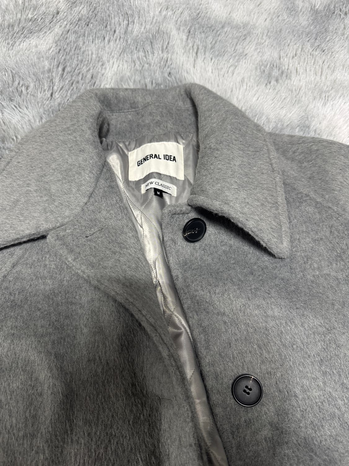 제너럴아이디어 울블렌드 발마칸코트 여성 M사이즈66-77 상품이미지5