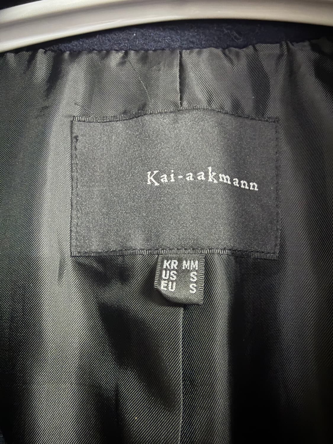 카이아크만 더블 브레스티드 울 코트 상품이미지3