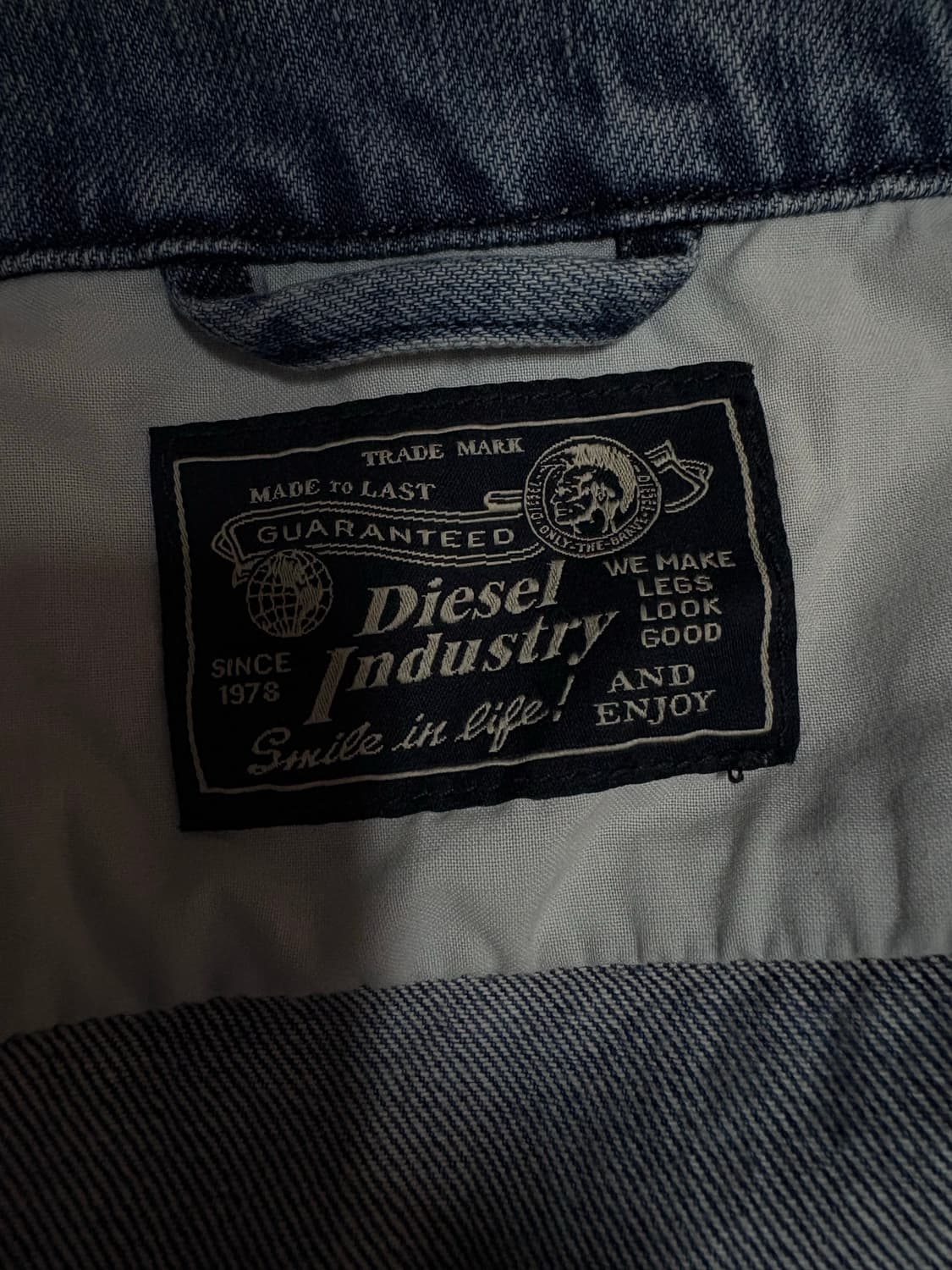 Diesel 디젤 데님 청자켓 상품이미지3