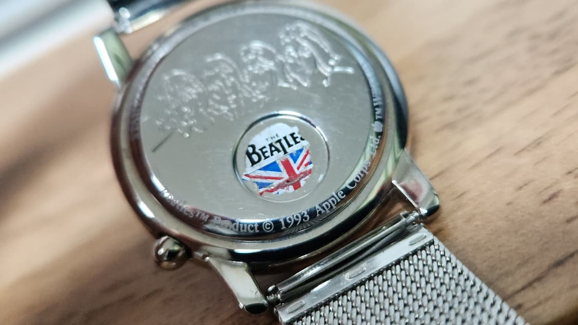 # THE BEATLES 비틀즈 애플 한정판 레어 손목시계 급처 상품이미지8