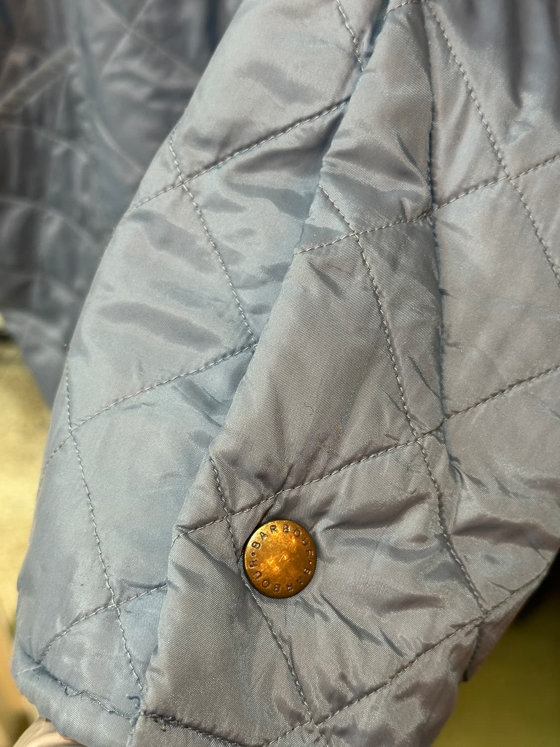 바버 퀄팅 경량 코듀로이넥 초어 자켓 상품이미지5