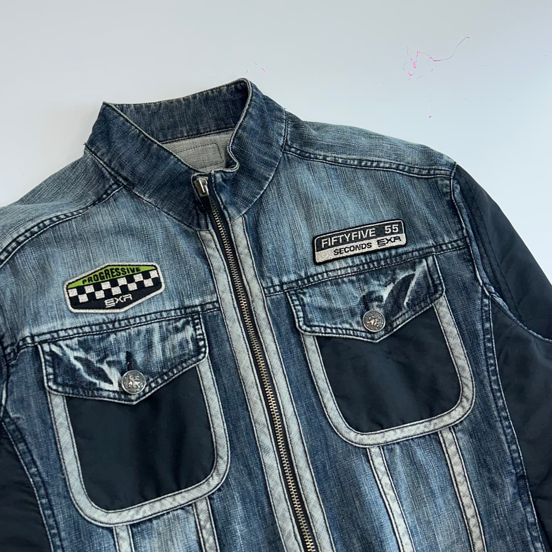 EXR 데님 레이싱 자켓  상품이미지4