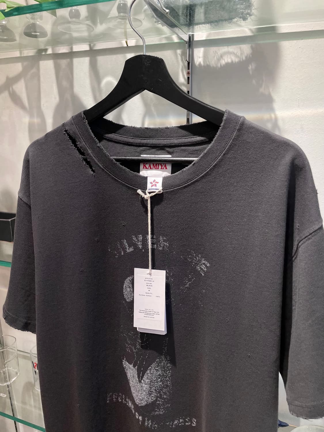 카미야 silvervine vintage tee 상품이미지3