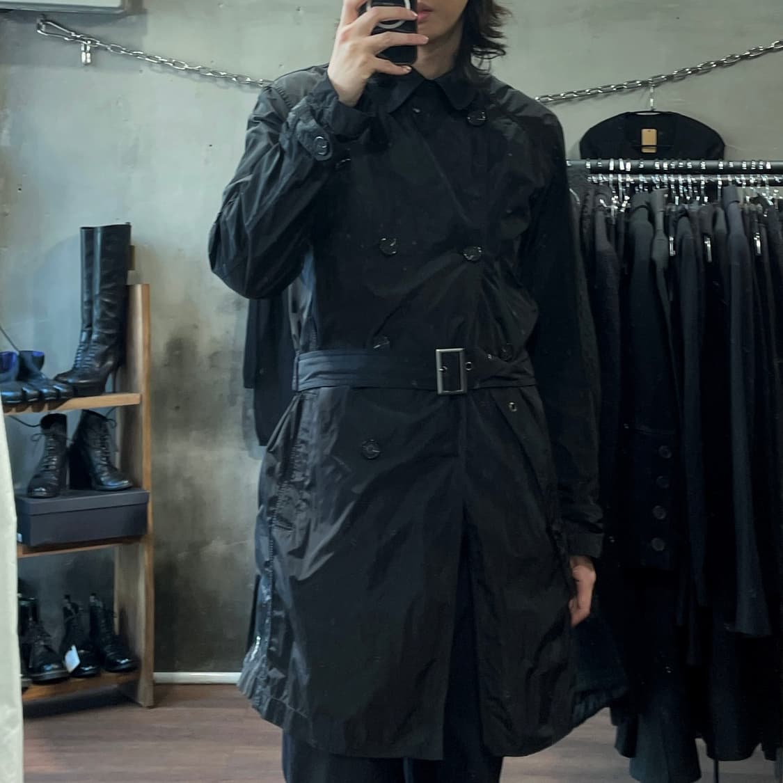 아르마니 트렌치 코트 상품이미지2