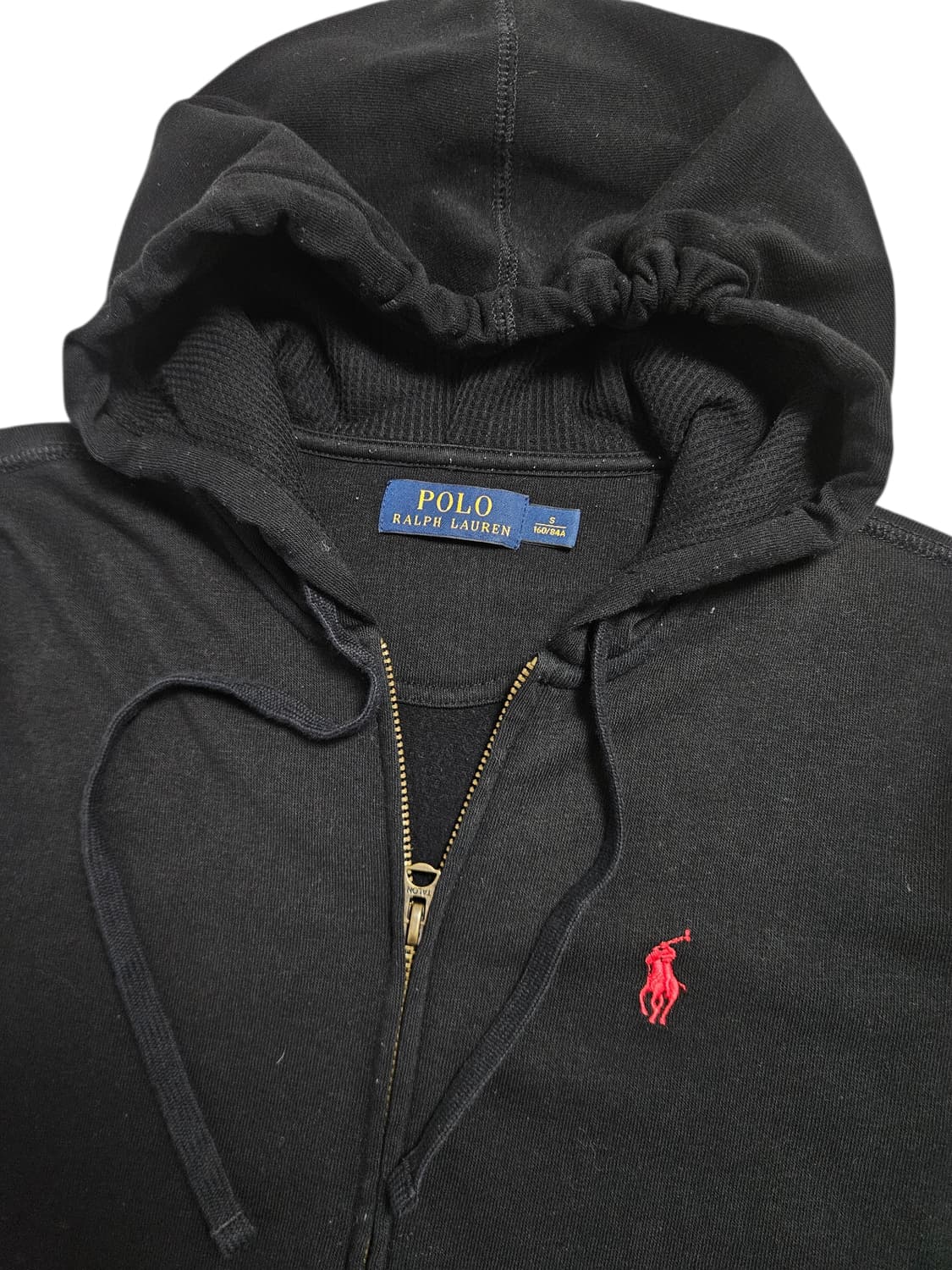 폴로 랄프로렌 여성 후드집업 블랙 상품이미지5