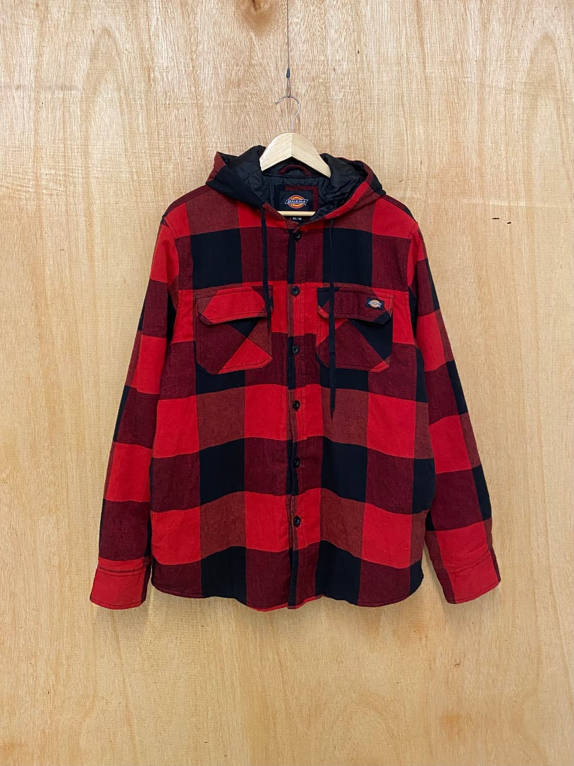 DICKIES ckeck hood jacket 디키즈 체크 후드자켓 상품이미지1