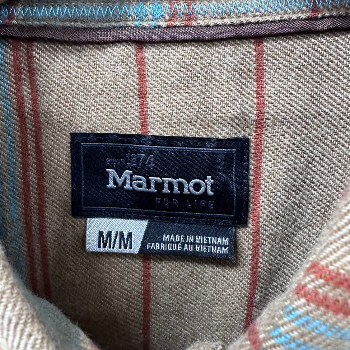 (새상품) 마모트 단가라 포켓 긴팔 남방 셔츠 M 105 상품이미지8