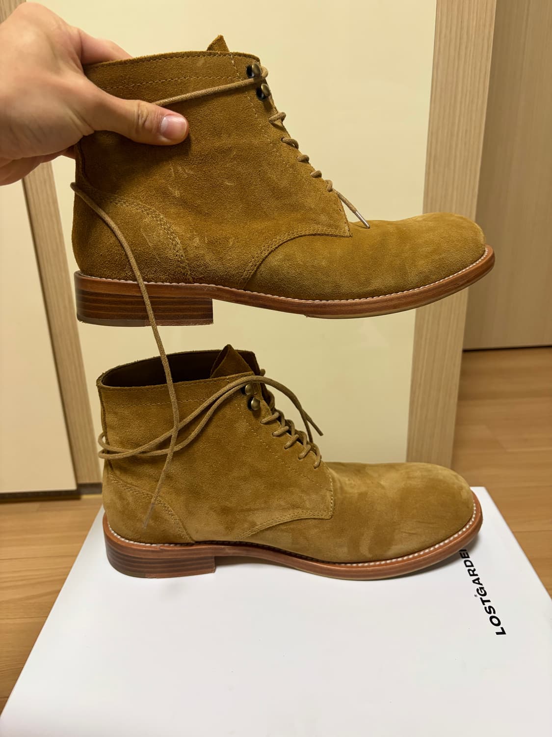 로스트가든 유니폼 필드 부츠 베이지 42.5 (275) 상품이미지3