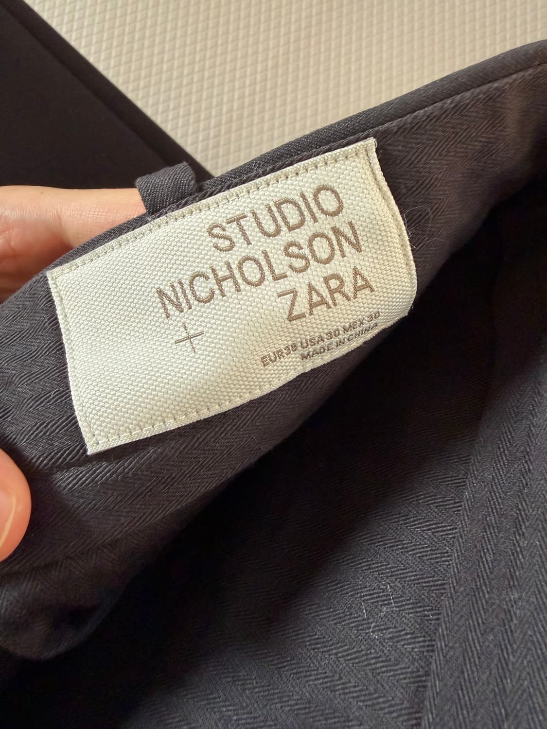[38] 자라 스튜디오니콜슨 와이드팬츠 상품이미지3