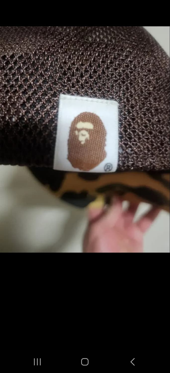 베이프 모자 베이프스타 메쉬캡  상품이미지3