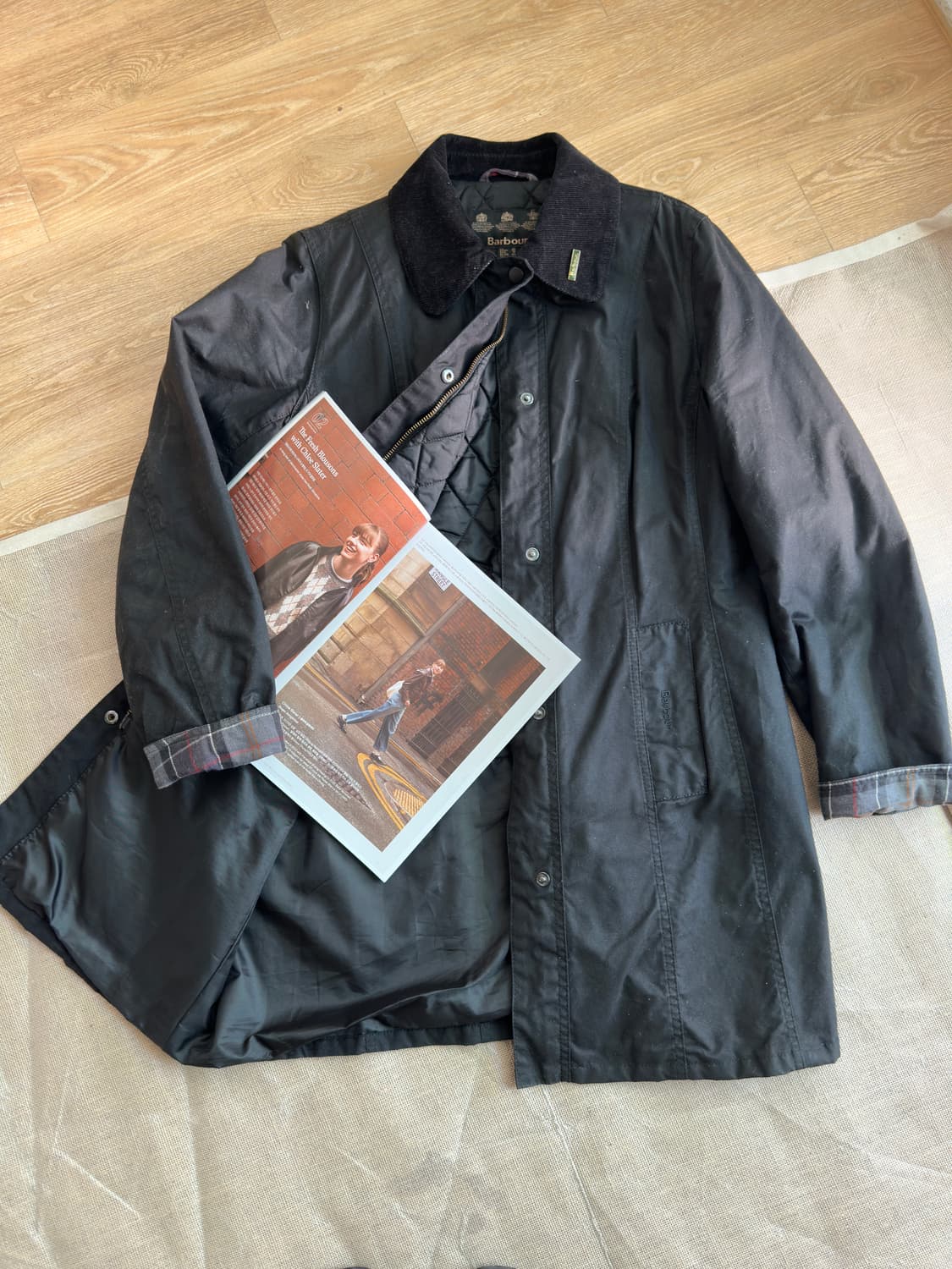 바버 왁스 자켓 상품이미지2