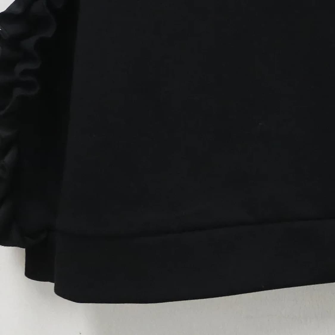 TOCCO CLOSET 소매 프릴 후드티 59697 상품이미지5