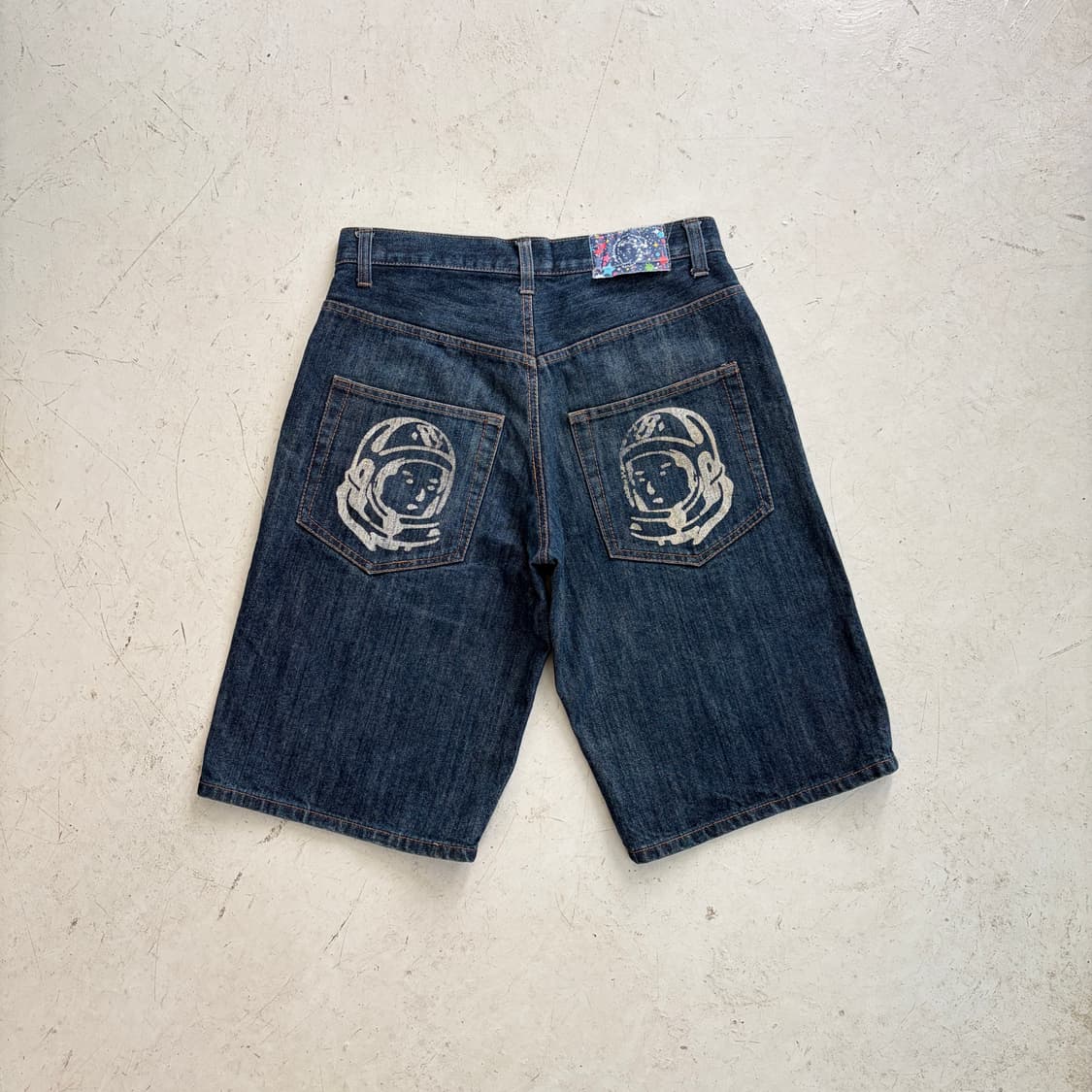 BBC 빌리네어 보이즈 클럽 러닝독 데님 반바지 S 상품이미지8