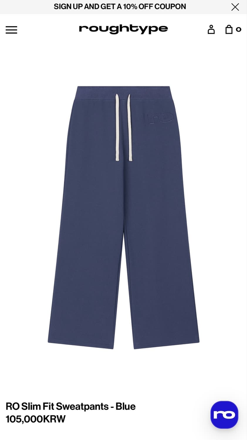 __6/28폐기예정__로타입 RO Slim Fit Sweatpants 상품이미지2