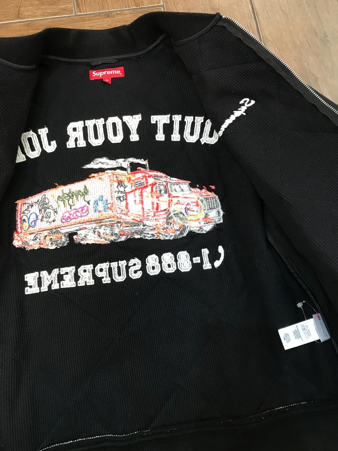 Supreme Quit Your Job Quilted Work JK  상품이미지8