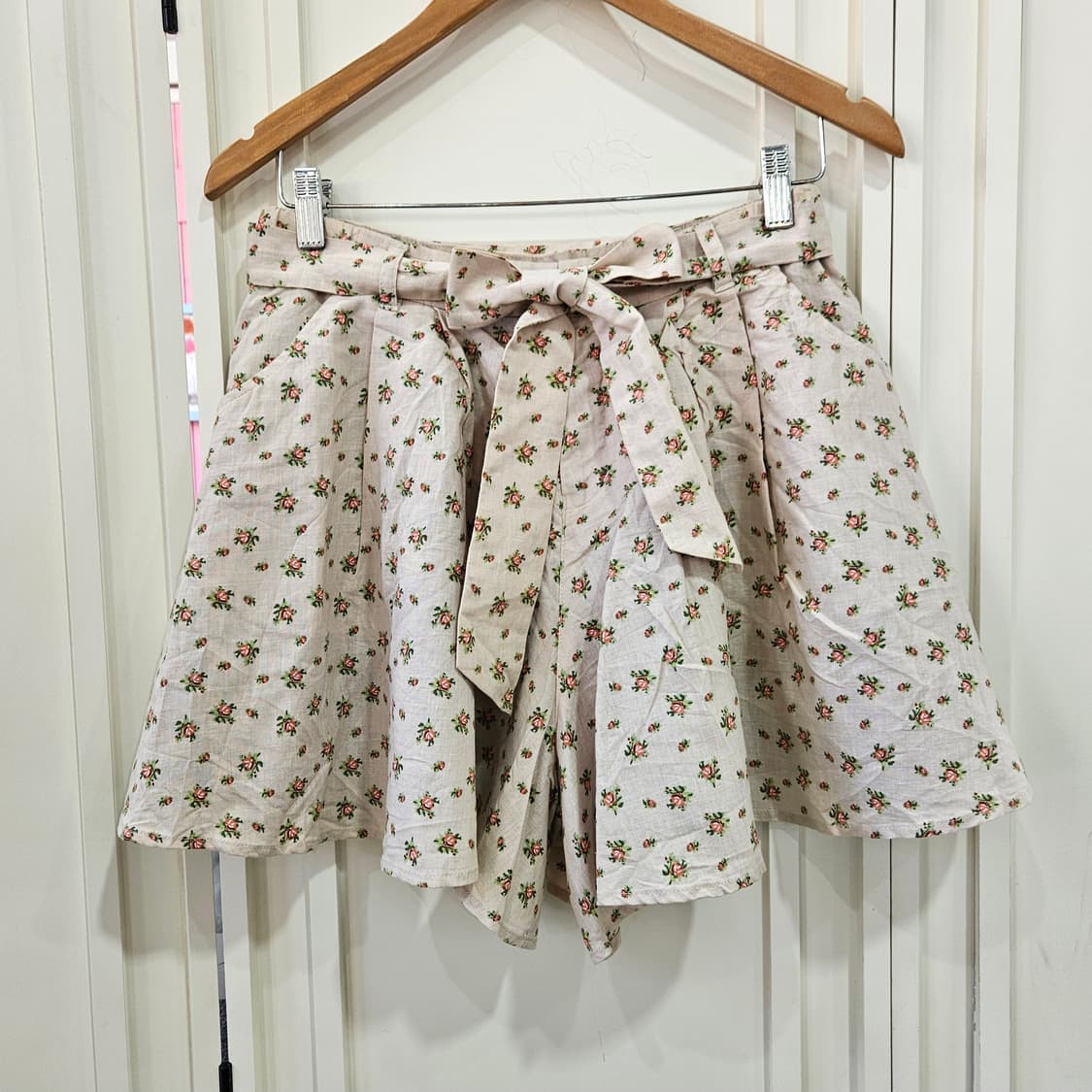 (OLIVE des OLIVE) 플라워 리본 큐롯팬츠 상품이미지1