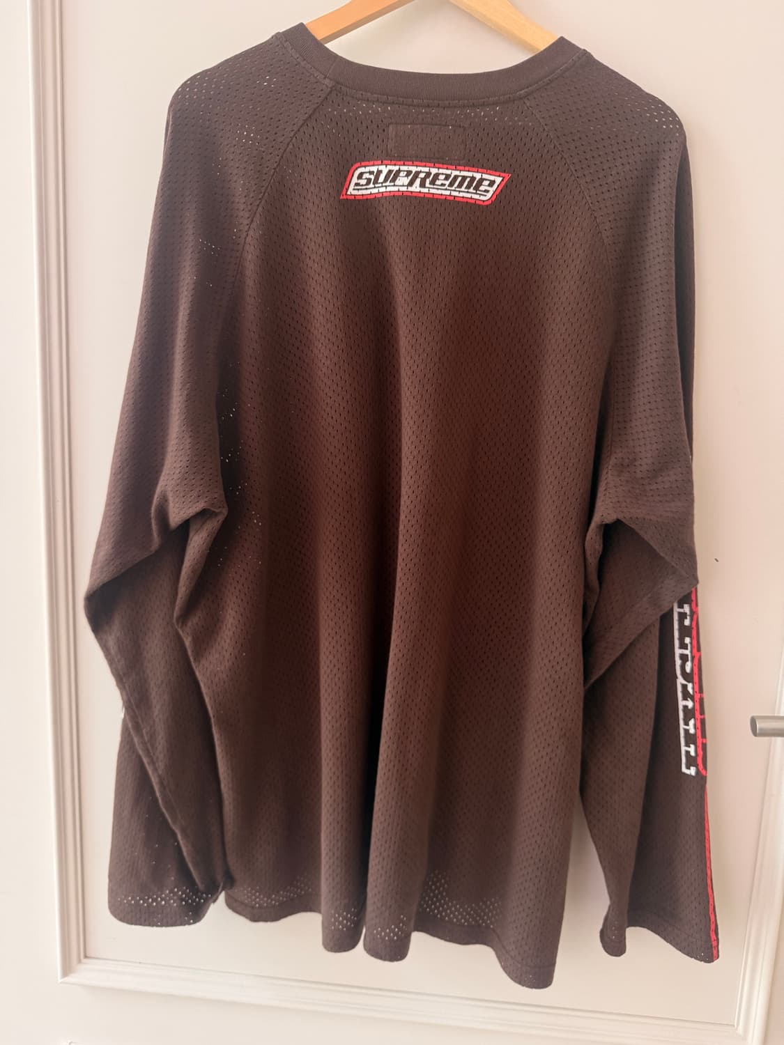 슈프림(Supreme)히스테릭 글래머 메쉬 롱슬리브 브라운 상품이미지2
