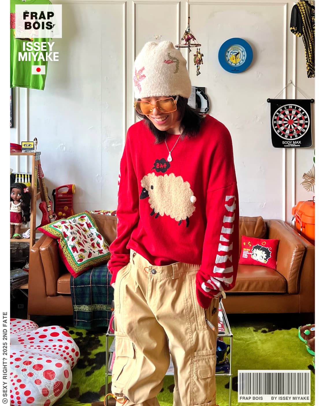 FrapBois by ISSEY MIYAKE Loose-fit Knit 상품이미지1