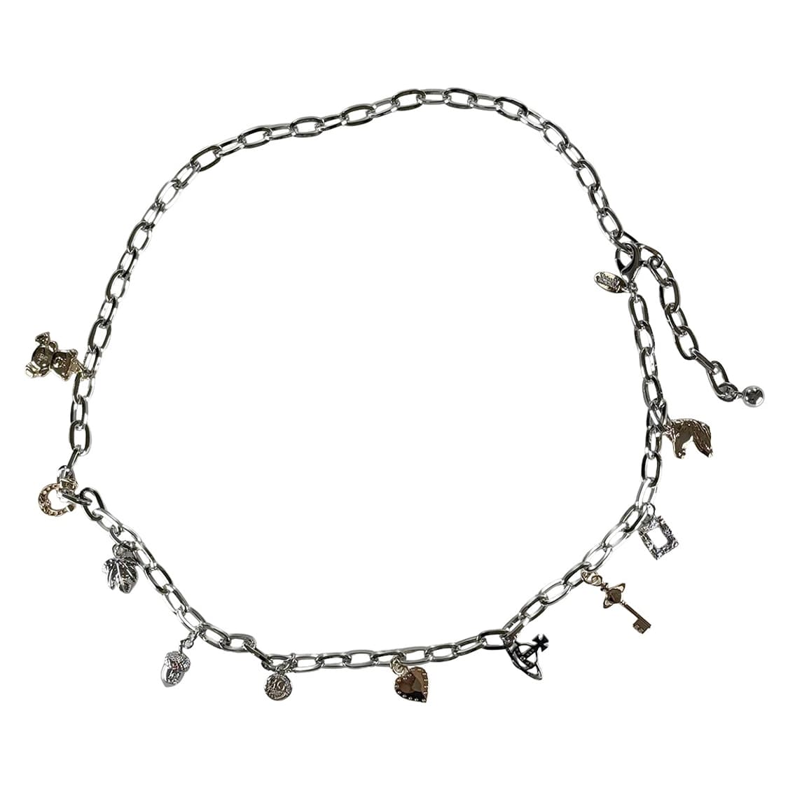 비비안 웨스트우드 ORB 플레이트 체인 벨트 상품이미지1