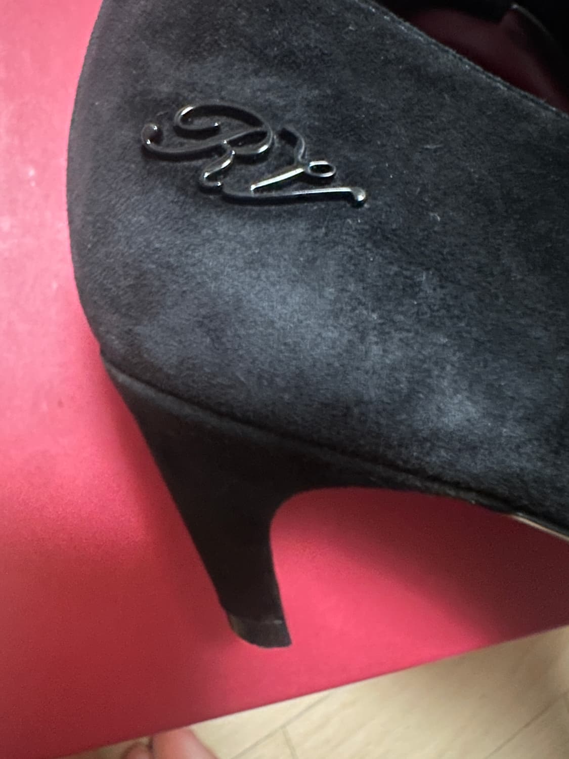 로저비비에 레더 스웨이드 키튼힐 상품이미지6