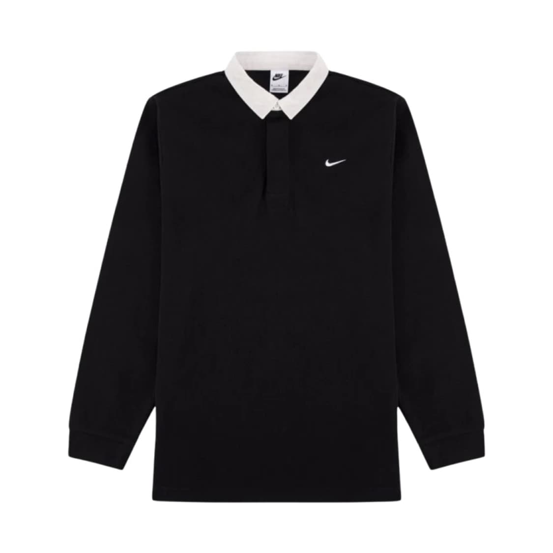 XXL 나이키 솔로 스우시 럭비 PK 폴로 긴팔 카라티 상품이미지1