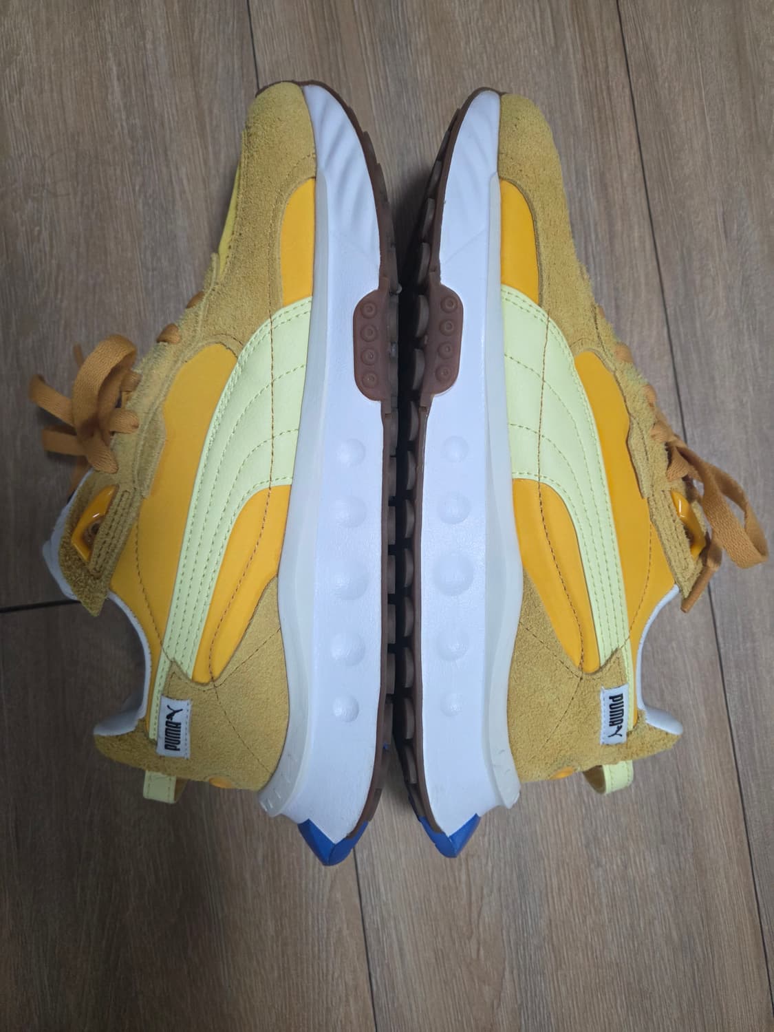 [260] 푸마 와일드 라이더 빈티지 - 옐로우 상품이미지4