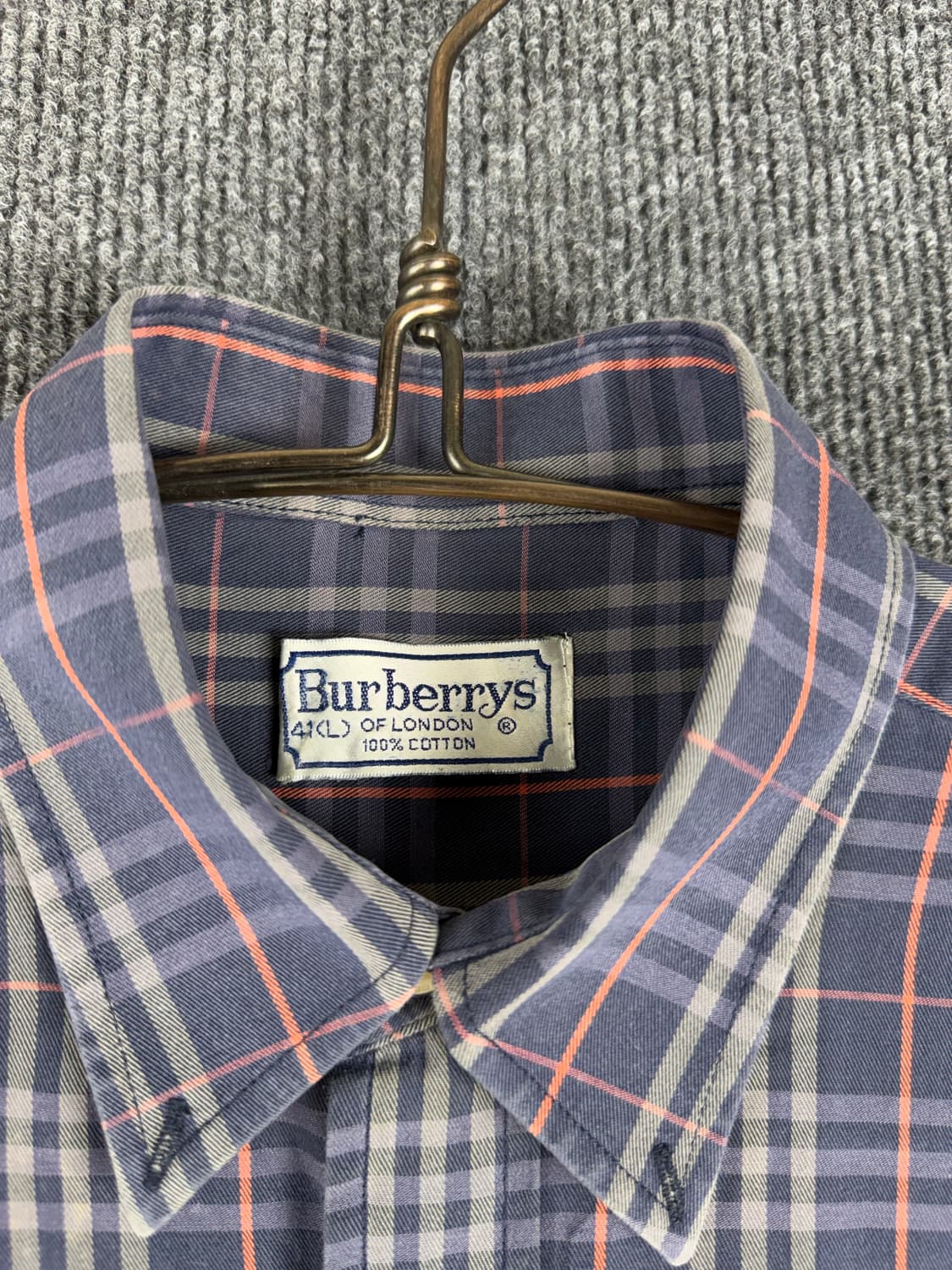 버버리 노바체크 긴팔셔츠 상품이미지3