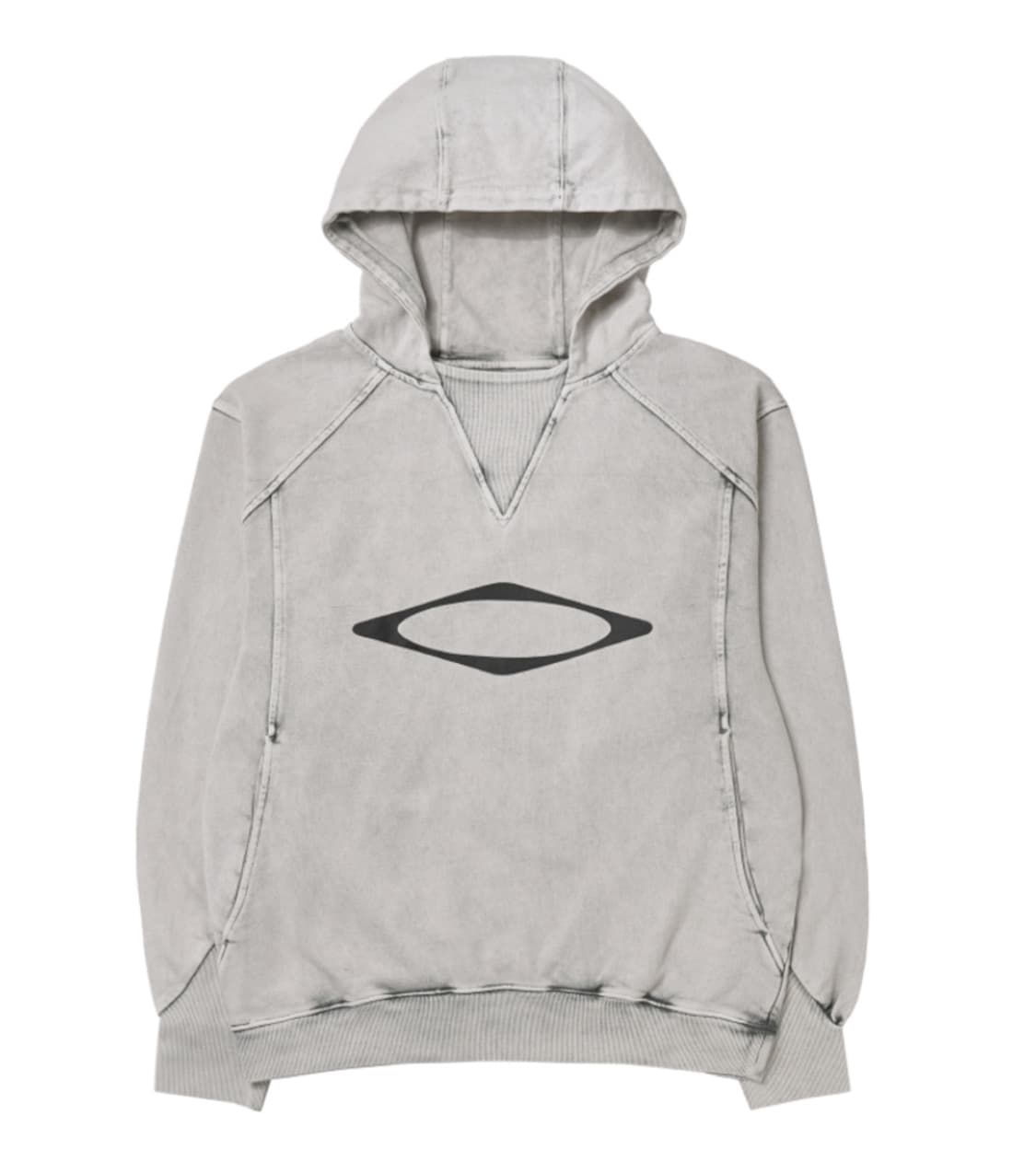 미스치프 블리치드 풀오버 후드 블리치드 카키 상품이미지1