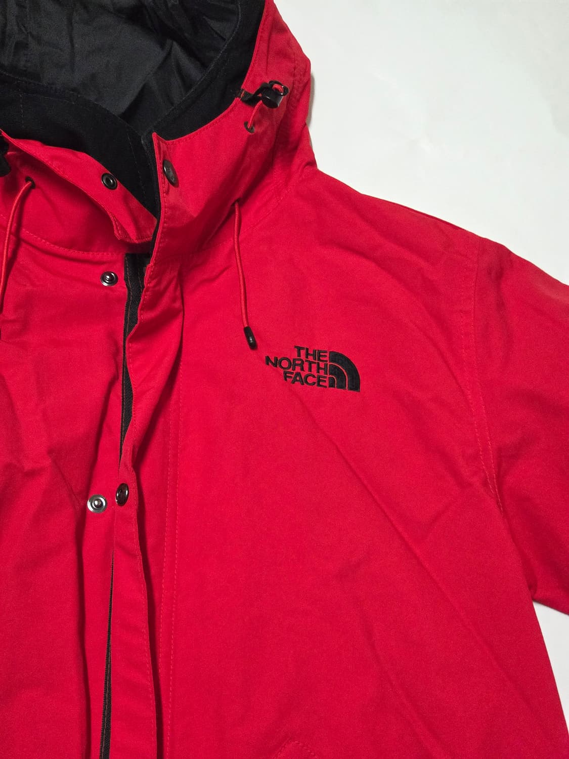노스페이스 레드 기모 바람막이 95 (실측 66/50) 상품이미지3