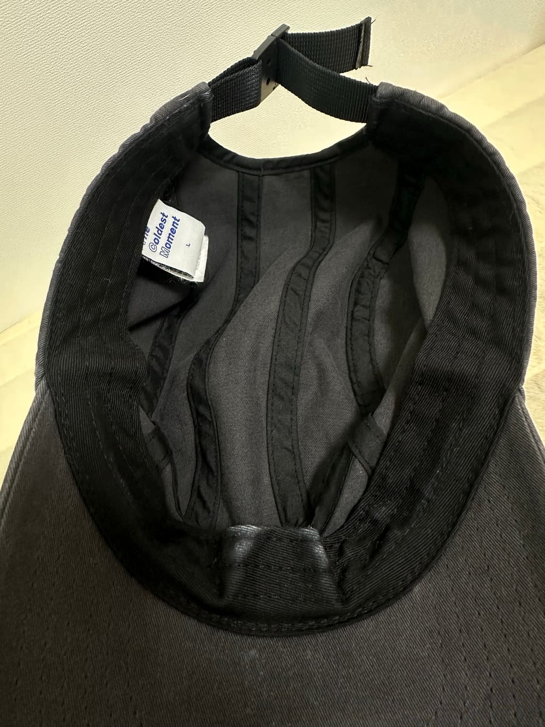 더콜디스트모먼트 starfish 3 panel cap (charcoal) 상품이미지2